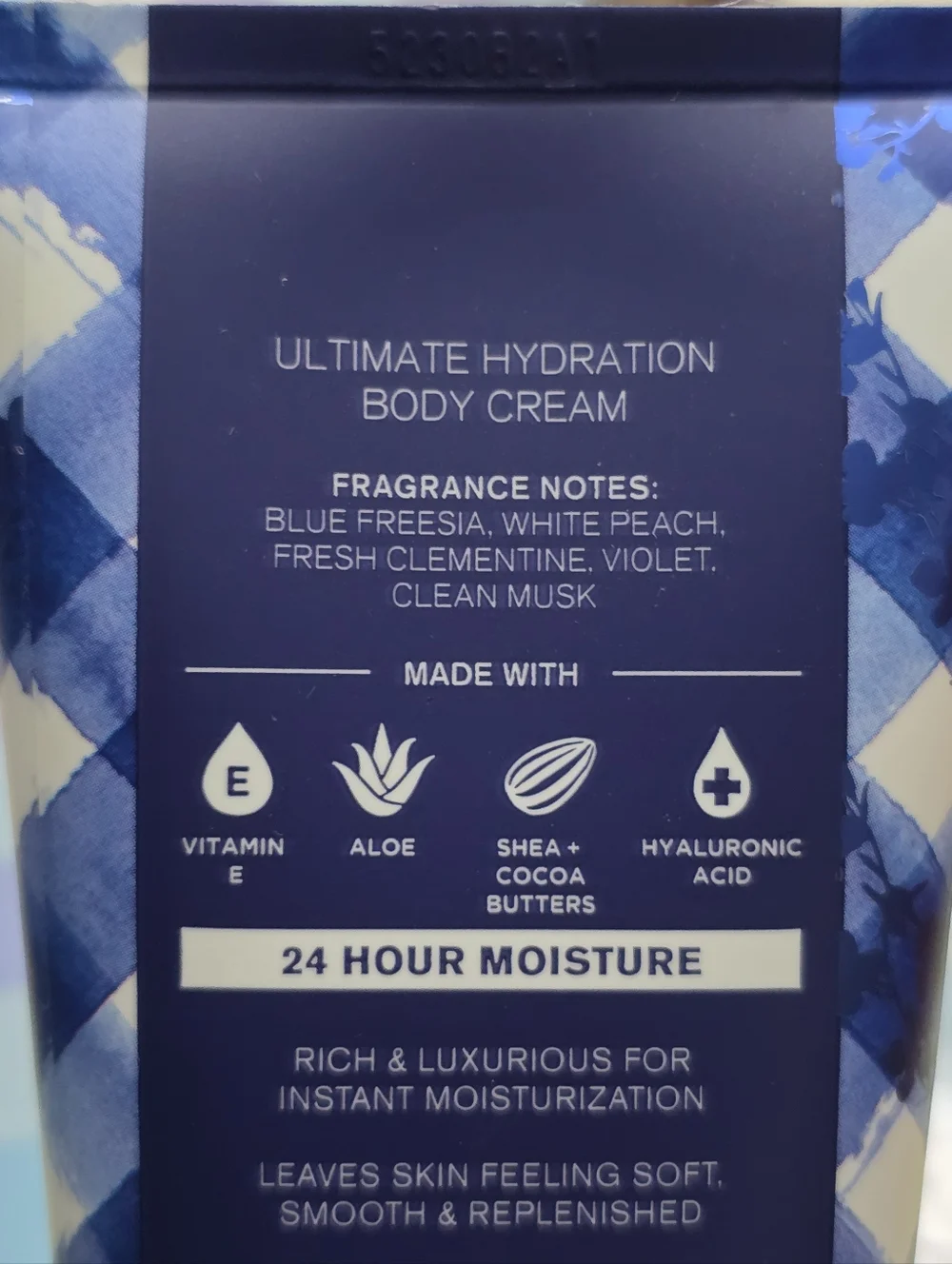 Bath & Body Works Gingham Body Wash & Body Cream Set NEW